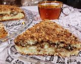 عکس مرحله 9 از دستور کیک کرامبل گردویی(Crumble Cake)😍