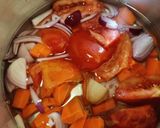 A picture of step 3 of Carrot Tomato Soup.