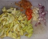 Foto langkah ke 1 dari resep Oseng kulit melinjo.