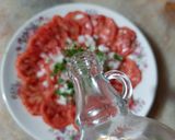Une image de l'étape 7 de Carpaccio de tomate 🍅.
