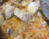 A picture of step 2 of Chicken Achar.