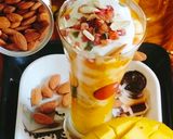 A picture of step 4 of Alphonso Mango mastani (Royal mango Mastani).