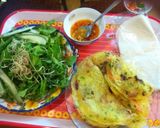 Hình bước làm 3 của món Bánh xèo