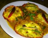 A picture of step 14 of Omlette curry.