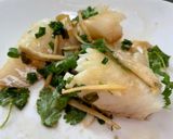 A picture of step 8 of Baked Cod with Ginger and Cilantro.