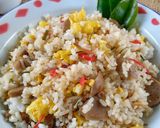 Foto langkah ke 6 dari resep Nasi Goreng Daun Jeruk.
