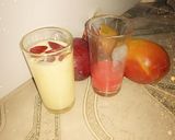 A picture of step 2 of Fruit custard.