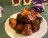 A picture of step 2 of Bacon-wrapped jalapnos. 🔥 🙂.
