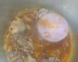 A picture of step 1 of Arvi Gosht.