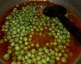 A picture of step 2 of Aaloo Matar.