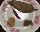 A picture of step 2 of Gobhi Matar Curry.