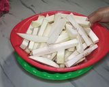 Foto langkah ke 4 dari resep Stik sukun empuk dan gurih.