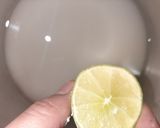 A picture of step 2 of Basbousa.