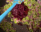 A picture of step 3 of Nargis dhokla.