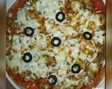 Chicken corn pizza recipe step 8 photo