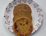 A picture of step 3 of Biscuit bhakhari.
