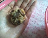 A picture of step 4 of Aubergine and Mushroom Balls.
