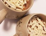 A picture of step 7 of Easy Onion Gratin Soup with Bread Crusts.