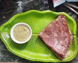 A picture of step 3 of Instant Ragi Dosa.