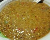 A picture of step 4 of Green grams stew.