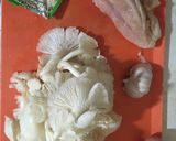 Foto langkah ke 1 dari resep Bakso Ayam Jamur Tiram Sehat (tanpa tepung).