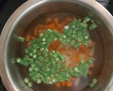 A picture of step 2 of Mixed vegetable curry.