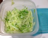 A picture of step 3 of Easy Microwave Tuna Mayo Cabbage Salad.