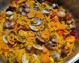 Foto del paso 2 de la receta: Fideos con almejas