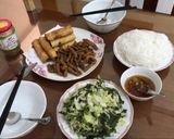 Hình bước làm 4 của món Chả giò nhân thịt