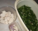 Foto langkah ke 1 dari resep 79. Tumis Kacang Panjang dan Tahu.