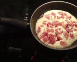 Foto del paso 5 de la receta Tortilla de jamón y ensalada de canónigos