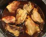 Foto del paso 4 de la receta: Pollo en salsa de chile ancho y chile pasilla