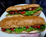 A picture of step 7 of Italian sandwich.