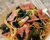 A picture of step 6 of ☆Japanese-Style Pasta with Spinach and Bacon☆.