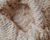Foto del paso 4 de la receta: "Leche" o bebida de avena + galletas saladas con bagazo de avena