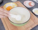 韓國爆紅美食「1,000次舒芙蕾歐姆蛋」的食譜步驟3照片