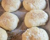 Foto del paso 9 de la receta: Pan de Hamburguesas con semillas de sésamo