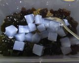 Foto langkah ke 4 dari resep Es Mocca Jelly.
