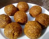 A picture of step 6 of Groundnut balls.
