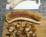Foto del paso 2 de la receta: Budín de banana con cáscara y todo 🍌