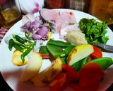 শিম আলু বড়ি দিয়ে কাতলা মাছ (shim aloo bori diye katla mach recipe in Bengali) রেসিপির ধাপ 1 ছবি