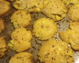 A picture of step 2 of Skye's Smashed Roasted Potatoes.