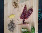 A picture of step 2 of Poached Egg Curry.