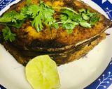 A picture of step 2 of Shallow Fried king fish.
