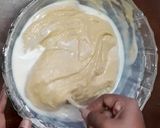 A picture of step 5 of Eggless wheat banana cake.