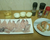 Foto del paso 1 de la receta: ✅🗣📢 Calamares y gambones con cebolla al vino blanco 🦑🦐
