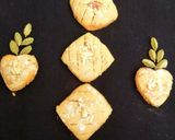 A picture of step 6 of Besan Cookies.