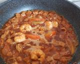 Foto langkah ke 7 dari resep Udang tempe saos padang pedas manis menu buka puasa.