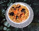 A picture of step 4 of Aloo Tikki Masala Chaat.