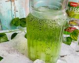 Foto langkah ke 5 dari resep Natadecoco Melon selasih.